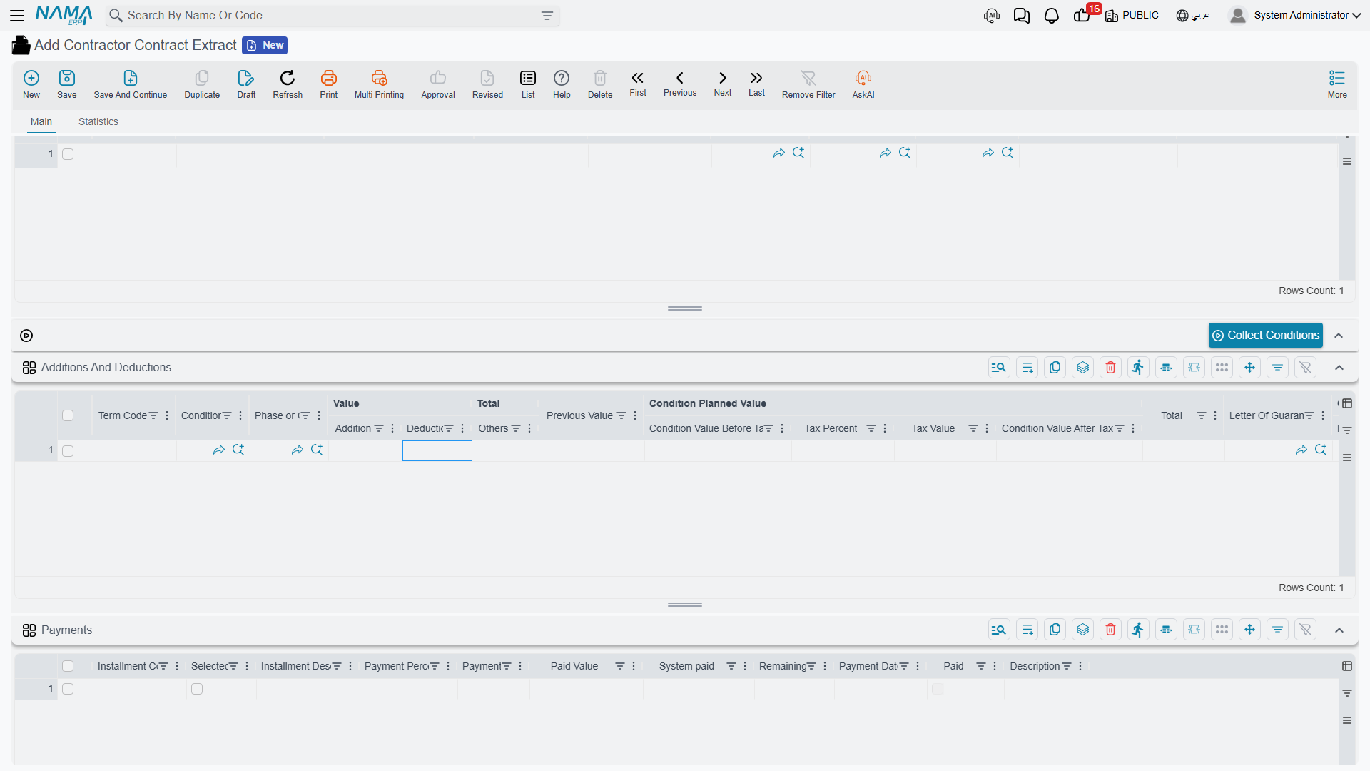 The Subcontractor Extract additions and deductions grid: retention, advance recovery, fines and the material charge-back