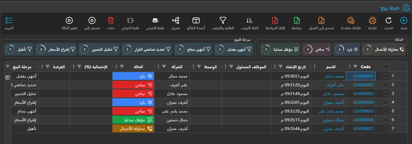 Quick Filters Overview