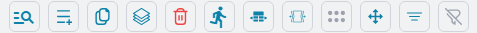 The buttons on a document's details grid