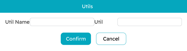 Run utility dialog