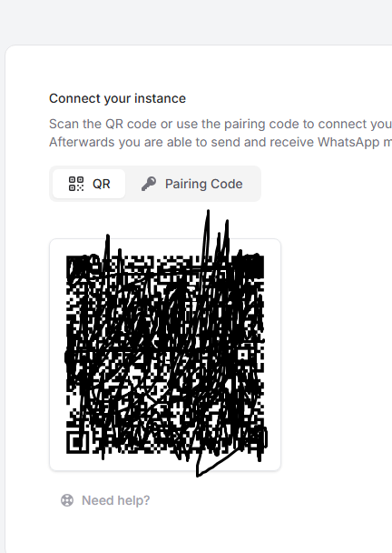 Scan QR Code from Phone